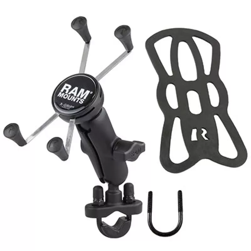 RAM Mounts X-Grip Large supporto telefono con base manubrio a U