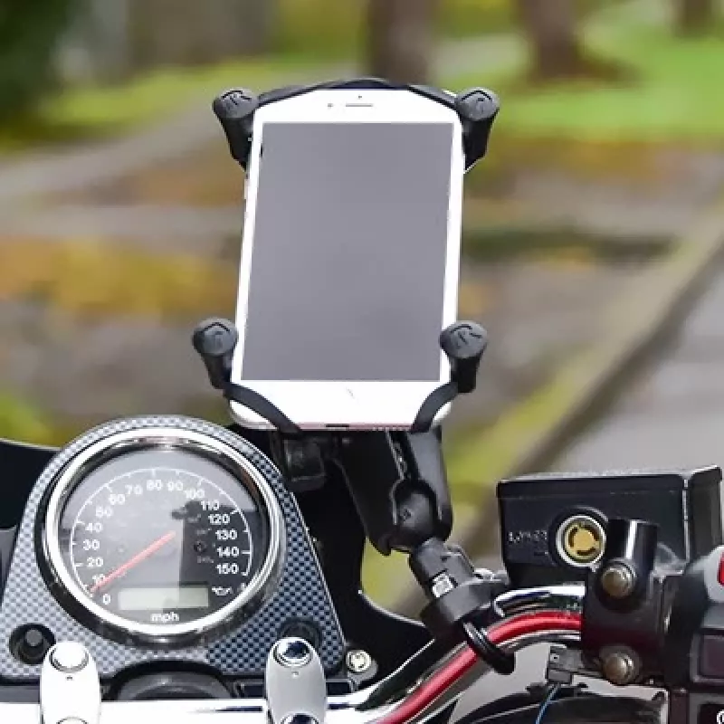 RAM Mounts X-Grip Large supporto telefono con base manubrio a U