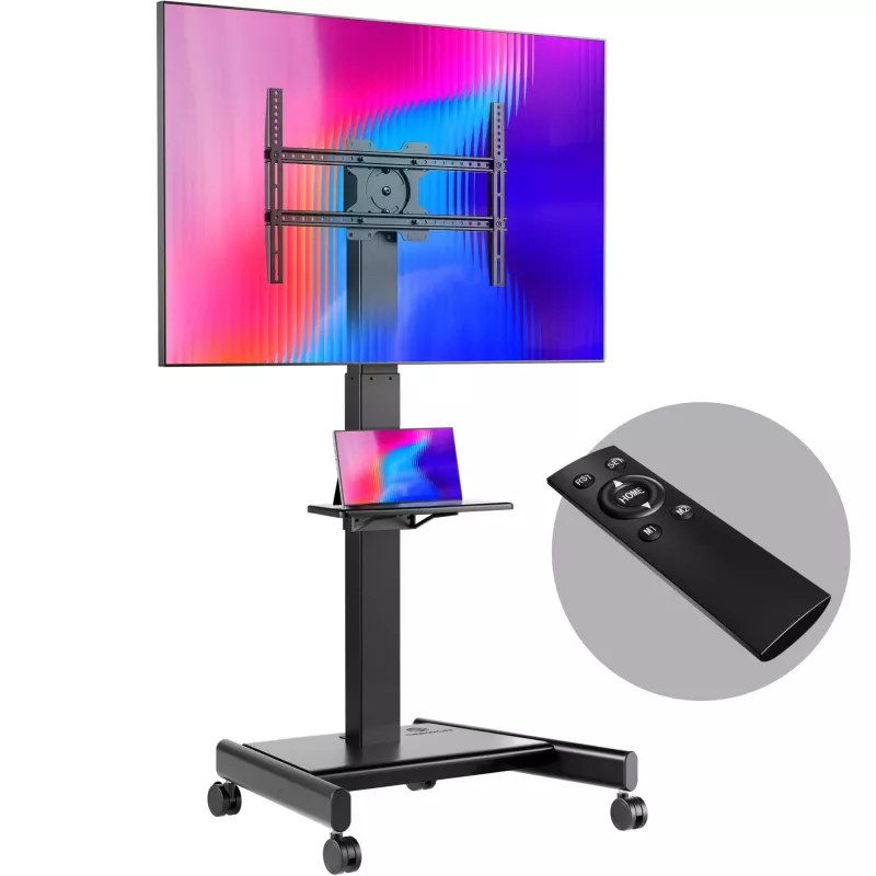 ONKRON TS1552E-B supporto TV mobile per schermi 43-75