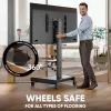 ONKRON TS1552E-B supporto TV mobile per schermi 43-75