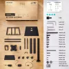 ONKRON TS1552E-B supporto TV mobile per schermi 43-75