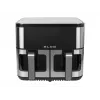 BLOW friggitrice ad aria calda 2500W 9L pannello touch digitale display LED nero