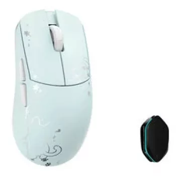 WL MOUSE WLMouse YING mouse da gaming wireless in magnesio, PAW3950HS, 8K Polling, OMRON Optical Switches - blu