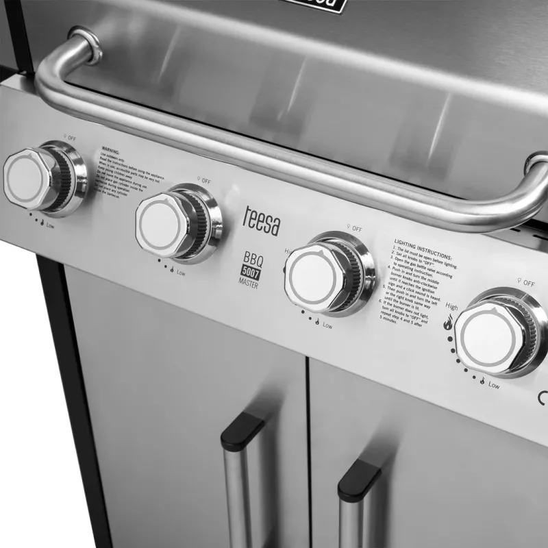 TEESA grill a gas BBQ 5007 Master 5 bruciatori TSA0251