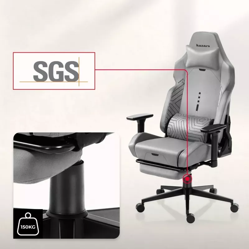 Huzaro Force 8.1 Grey sedia da gaming