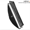 Walimex Pro Essential softbox Striplight 40x180 cm con griglia, adattatore Bowens e borsa per il trasporto