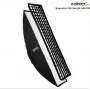 Walimex Pro Essential softbox Striplight 40x180 cm con griglia, adattatore Bowens e borsa per il trasporto