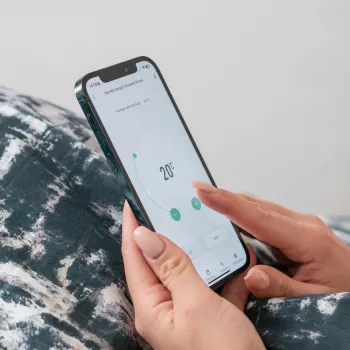 Hombli pannello riscaldante smart in vetro a infrarossi 400W bianco