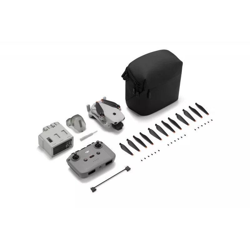 DJI Lito 1 Fly More Combo (DJI RC-N3) drone con fotocamera 4K, grigio