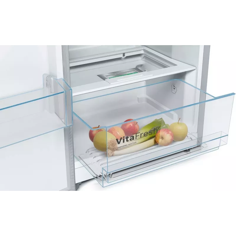 Bosch KSV33VLEP frigorifero a libera installazione con VitaFresh, 324 l, argento