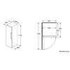 Bosch KSV33VLEP frigorifero a libera installazione con VitaFresh, 324 l, argento