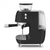 Smeg EGF03BLMEU macchina per espresso con macinacaffè, 1650 W, nero