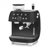 Smeg EGF03BLMEU macchina per espresso con macinacaffè, 1650 W, nero