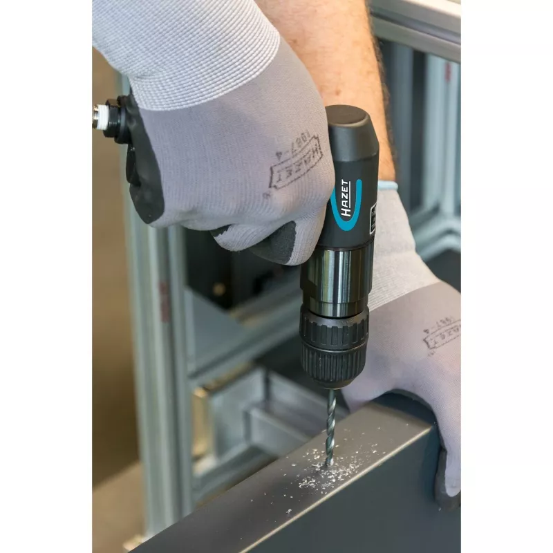 HAZET 9030N-1 trapano pneumatico (nero, mandrino autoserrante 1-10 mm)