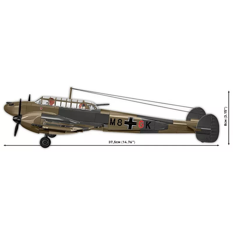 COBI KLOCKI Blocks Messerschmitt BF 110C 578 pezzi