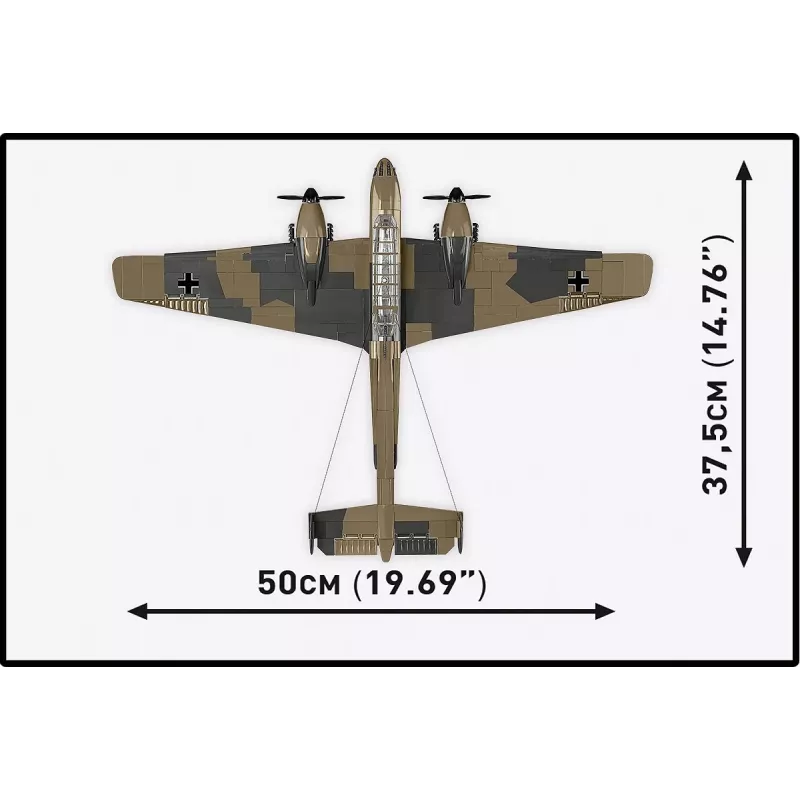 COBI KLOCKI Blocks Messerschmitt BF 110C 578 pezzi