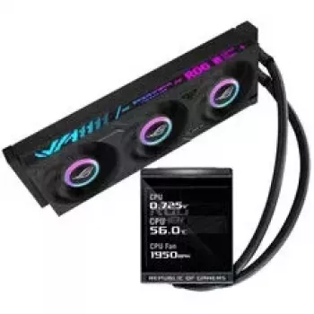 ASUS ROG Strix LC IV 360 ARGB LCD dissipatore CPU a liquido All-in-One, 360 mm, nero