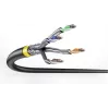 DIGITUS CAT 7A S/FTP cavo dati - per posa interrata, 50 m anello, simplex, PE