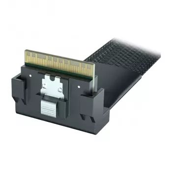 Supermicro CBL-MCIO-1245M5R cavo storage interno MCIO x8 right angle to straight 45 cm