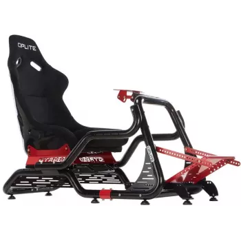 OPLITE Cockpit GTR S8 Elite Force Red Racing Simulator Cockpit (Retail, spedizione con corriere)