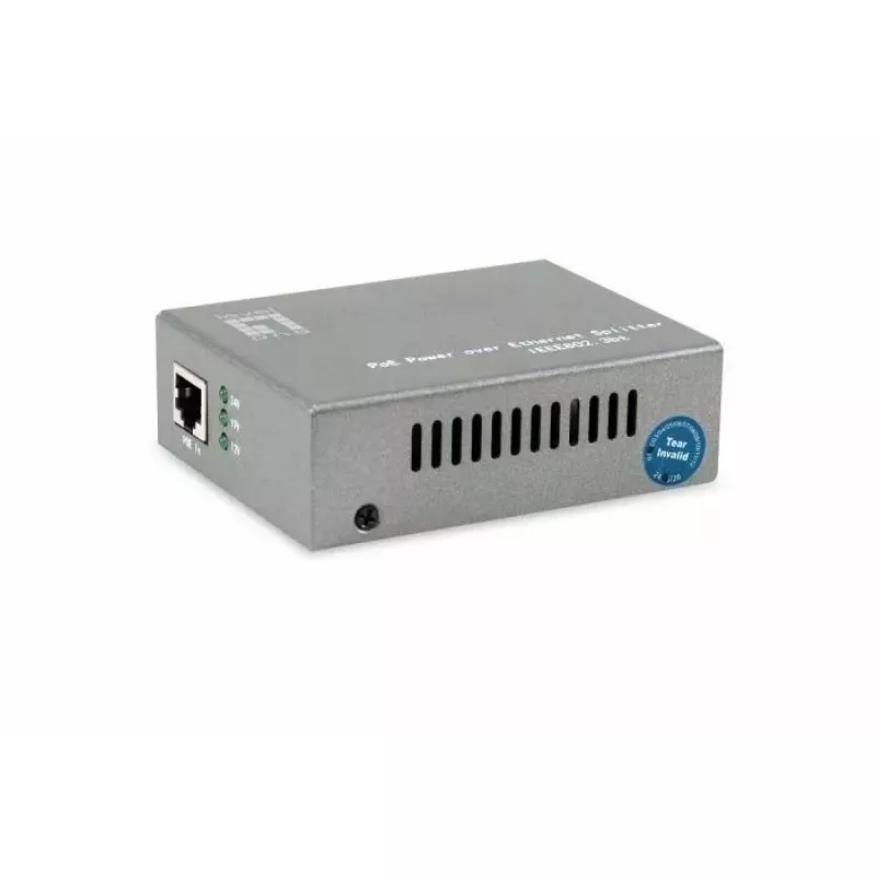 LevelOne splitter PoE Gigabit RJ45 2,5Gbps 60W grigio
