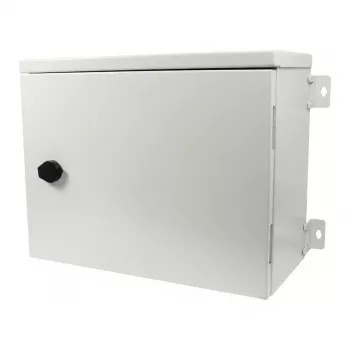ALLNET armadio a parete per guida DIN T223mm grigio chiaro IP55 serie SO-DIN
