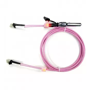 EasyLan cavo patch saCon Duplex LED OM4 Erika viola 7,5m