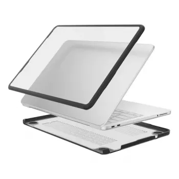 4smarts Shell Case per Apple MacBook Neo, cornice nera