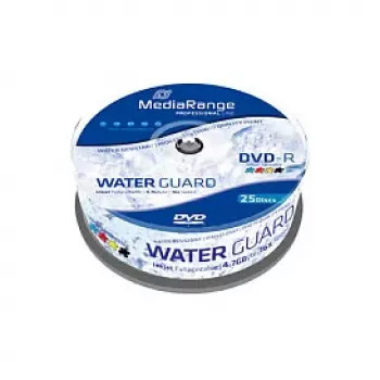 MEDIARANGE 25 x DVD-R - 4,7 GB 16x - bianco - superficie stampabile inkjet