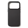 Mujjo Custodia in pelle per iPhone 17 Pro con MagSafe (Nero)