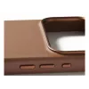 Mujjo Custodia in pelle per iPhone 17 Pro Max con MagSafe (Tan)