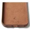 Mujjo Custodia in pelle per iPhone 17 Pro Max con MagSafe (Tan)