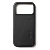 Mujjo Custodia in pelle con portafoglio per iPhone 17 Pro Max con MagSafe (Nero)