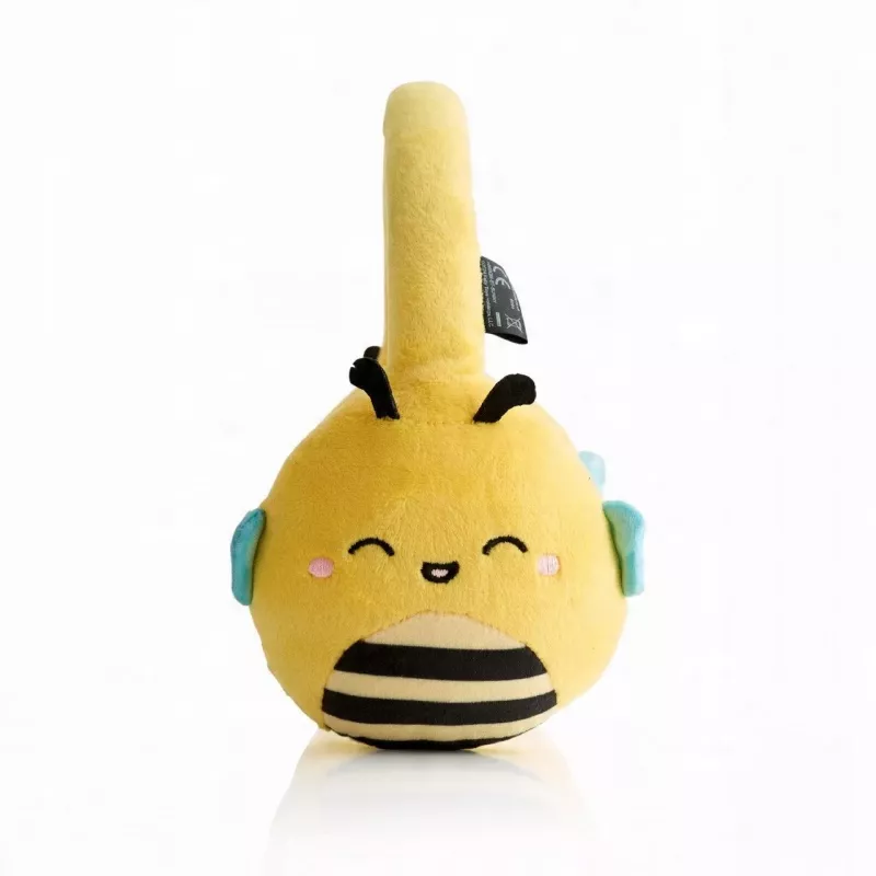 LAZERBUILT Squishmallows Cuffie Bluetooth on-ear per bambini - Sunny The Bee (HMSQM-BT-SUNNY)