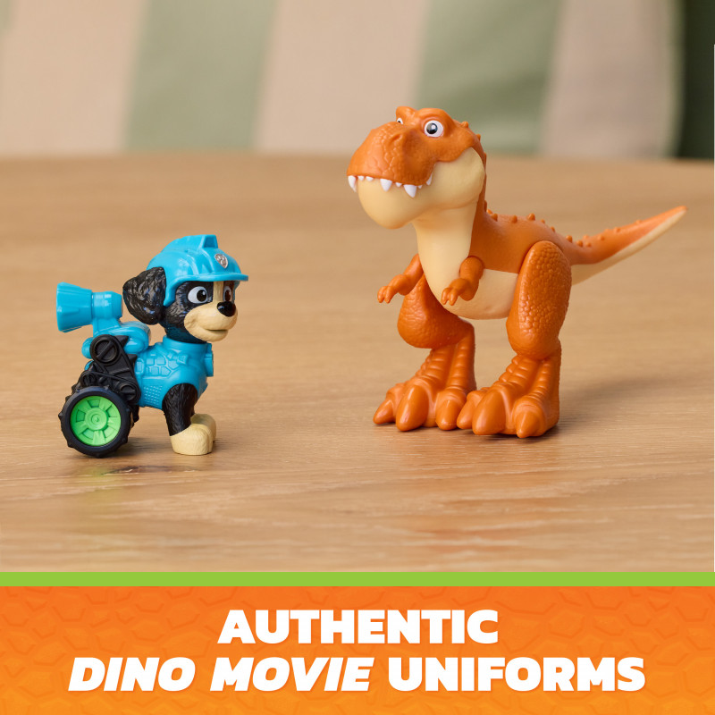 SPINMASTER Paw Patrol: The Dino Movie - set regalo con figure Dino Adventure, 6 pezzi