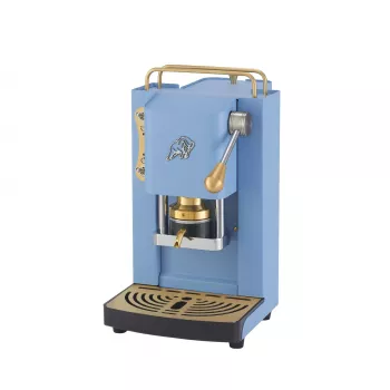 Faber Pro Essential macchina per espresso E.S.E. pad, turchese/ottone
