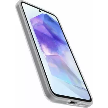 OtterBox React Case + Alpha Glass Screen Protector bundle per Samsung Galaxy A55 5G - Clear