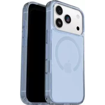 OtterBox Symmetry Series Clear MagSafe Camera Control Case per iPhone 17 Pro blu