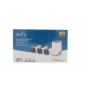 eufy Security eufyCam E40 Kit 3 telecamere con HomeBase 3, risoluzione 2K, wireless, IP65, visione notturna a colori, rilevamento IA, batteria 120 giorni