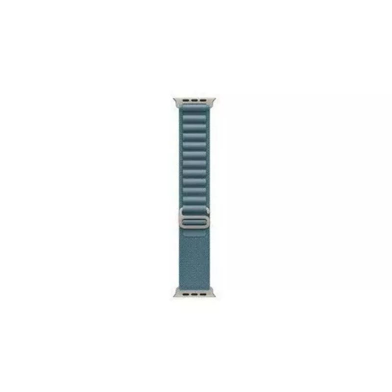 Apple Watch Ultra 3 GPS + Cellular 49mm cassa Natural Titanium con Blue/Bright Blue Trail Loop - M/L