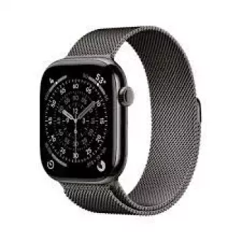 Apple Watch Series 11 GPS + Cellular 46mm cassa Slate Titanium con Slate Milanese Loop - S/M