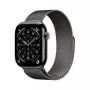 Apple Watch Series 11 GPS + Cellular 46mm cassa Slate Titanium con Slate Milanese Loop - S/M