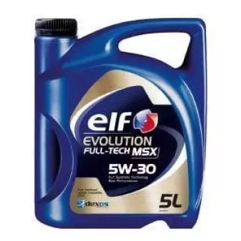 ELF EVOLUTION FT MSX 5W-30 5L Olio Motore Completamente Sintetico