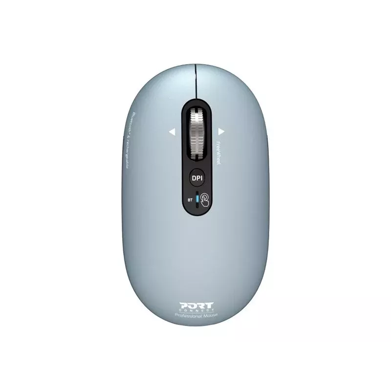 PORT Designs Pure MAC mouse Bluetooth ricaricabile - Storm Grey - 3200 DPI