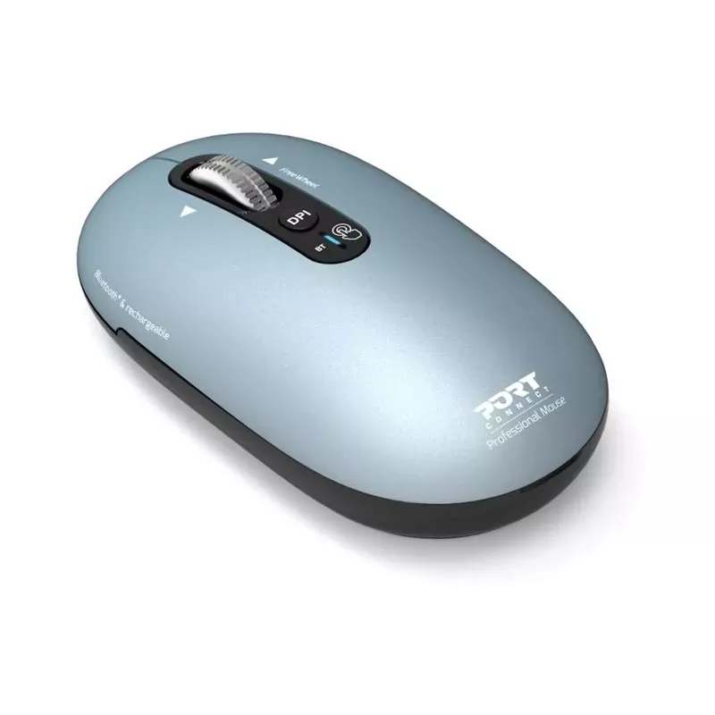 PORT Designs Pure MAC mouse Bluetooth ricaricabile - Storm Grey - 3200 DPI