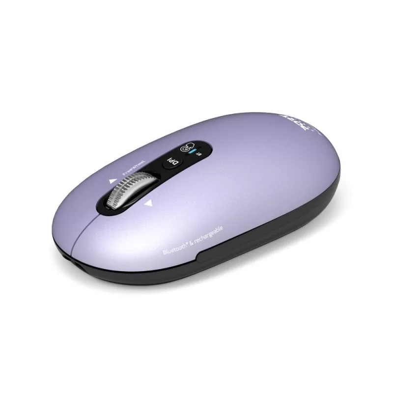 PORT Designs Pure MAC Iris mouse ottico Bluetooth ricaricabile - nero/grigio