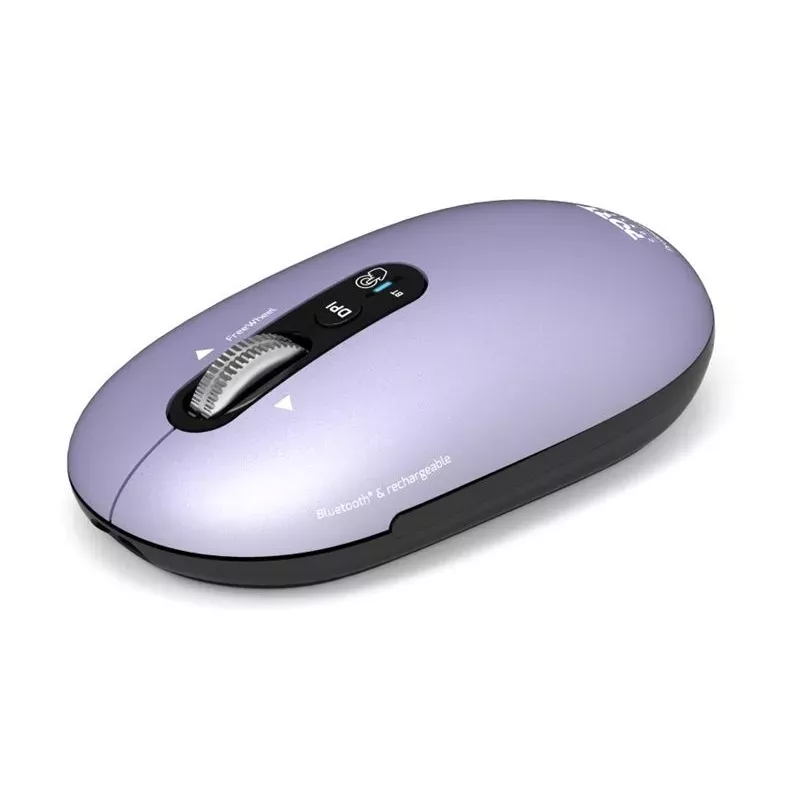 PORT Designs Pure MAC Iris mouse ottico Bluetooth ricaricabile - nero/grigio
