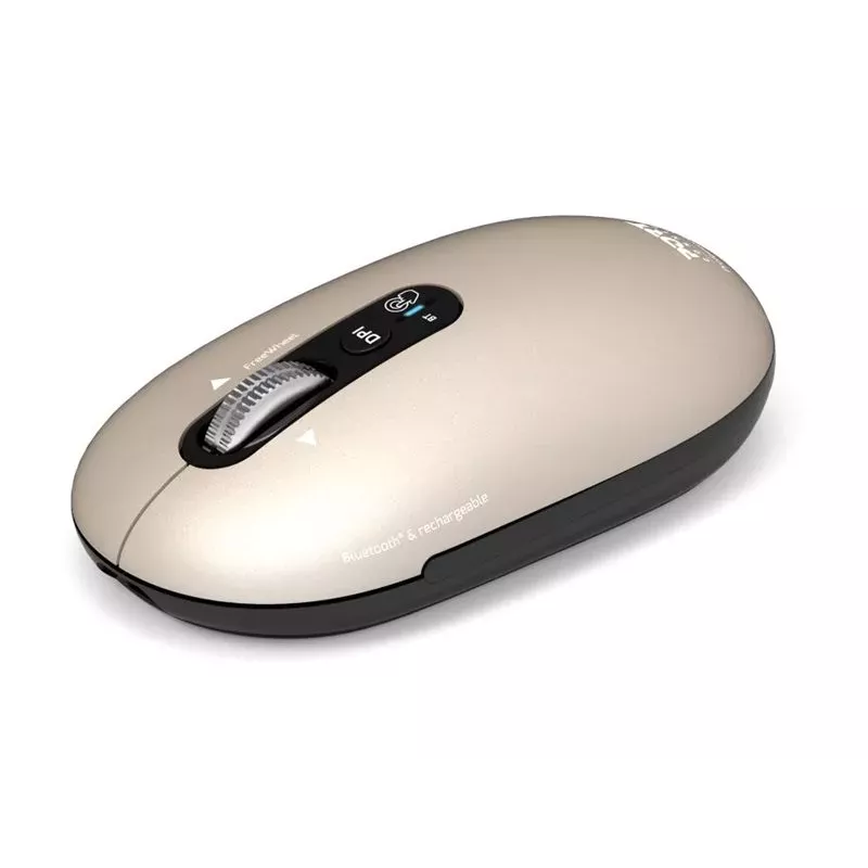 PORT Designs Pure MAC mouse ottico Bluetooth ricaricabile - Pearl
