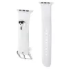 Karl Lagerfeld 3D Rubber Karl Head bracciale Apple Watch 38/40/41mm bianco