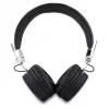 Guess Grained Classic Round Shape cuffie over-ear wireless Bluetooth con ENC (nero)